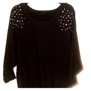 Black Sweater with 3/4 sleeves